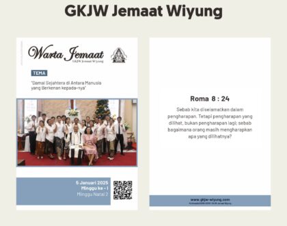 Warta Jemaat GKJW Wiyung - 05 Januari 2025